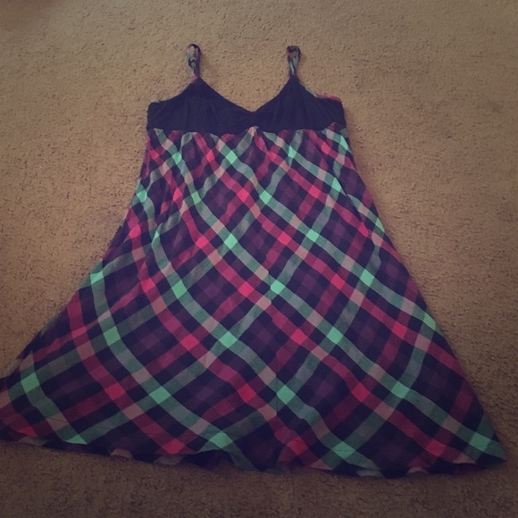 Hurley checkered sundress