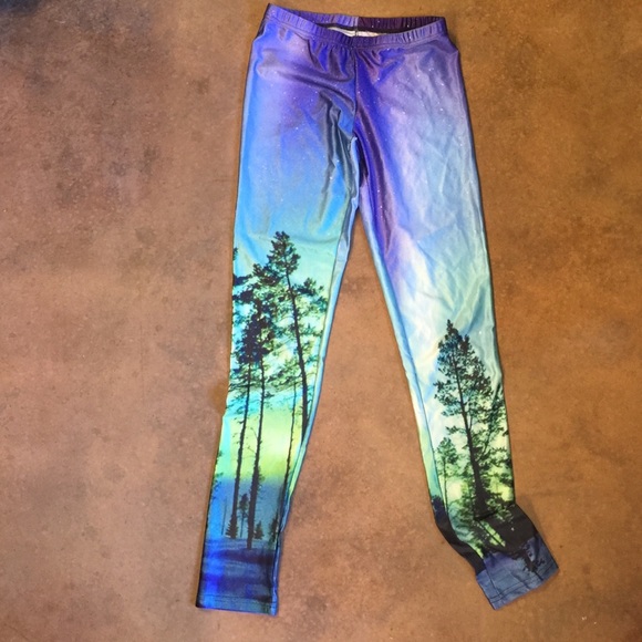 Tree pattern tights