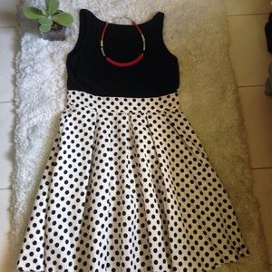 Ralph Lauren Polka Dot Dress