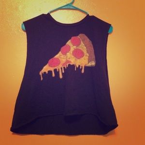 Pizza cropped top forever 21