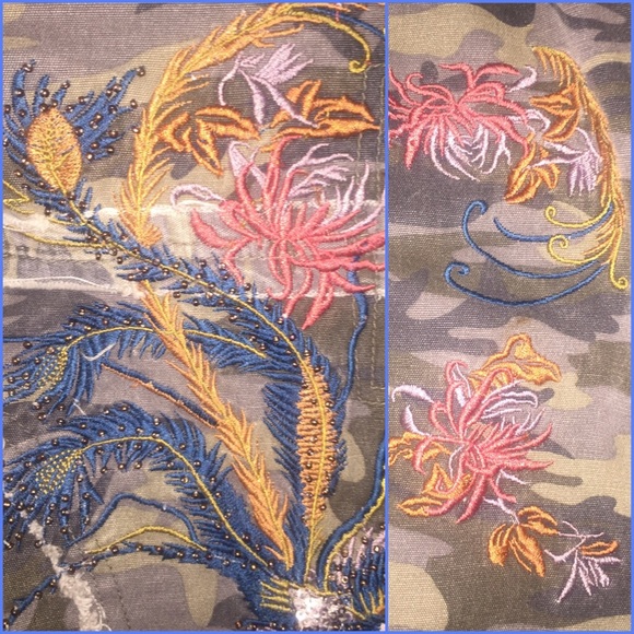 Embroidered Camo Jacket - Picture 4 of 4