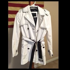 White trench coat