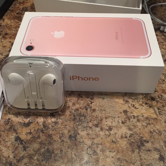 iPhone Apple headset.