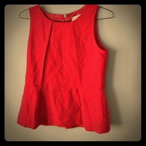 Michael kors peplum top