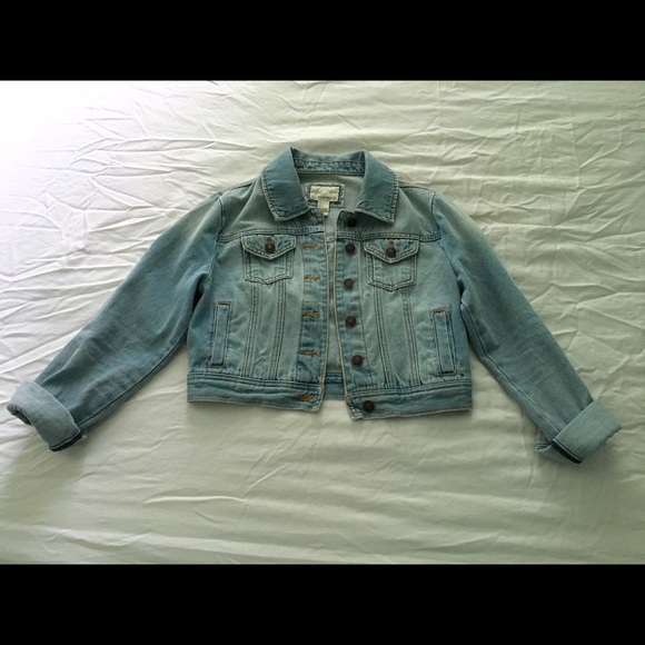 Distressed Jean Jacket