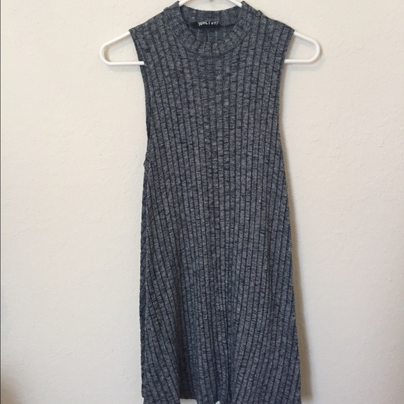 Grey tank dress