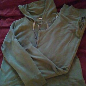 Victoria Secret sweat suit hoodie