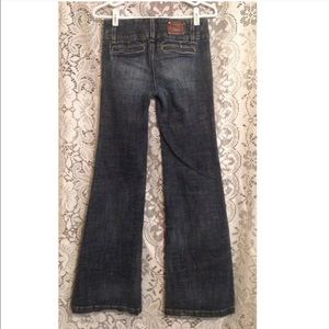 bebe Jeans - BEBE Wide Leg Trouser Jeans 26 Denim bebe Jeans - BEBE Wide Leg Trouser Jeans 26 Denim