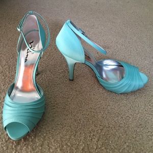 Diamond Blue Heels