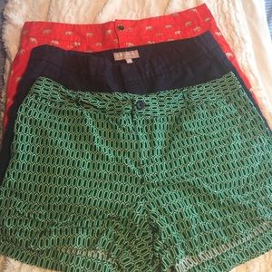 3 pairs of Banana Republic shorts
