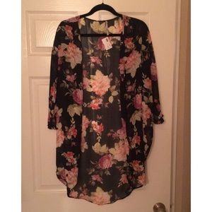Floral Prink Kimono