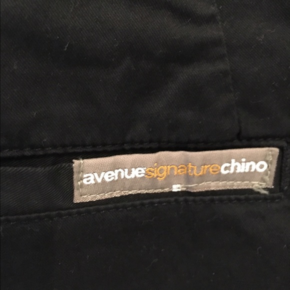Avenue Chino crop pants black size 26 new w tag