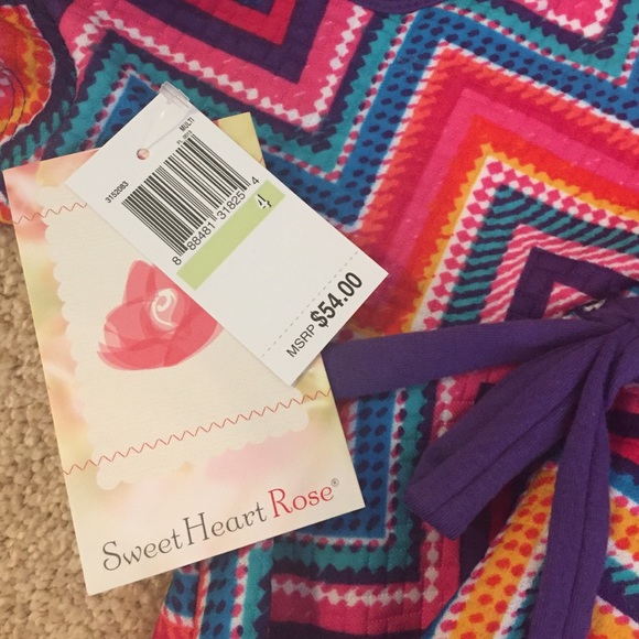 Girls chevron dress - Picture 3 of 3