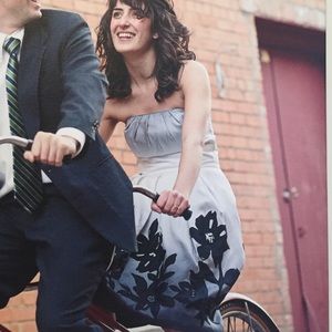 White House Black Market silk dress