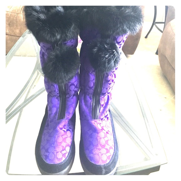 Authentic Coach Boots