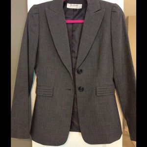 Tahari Grey business suit