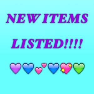 NEW ITEMS LISTED