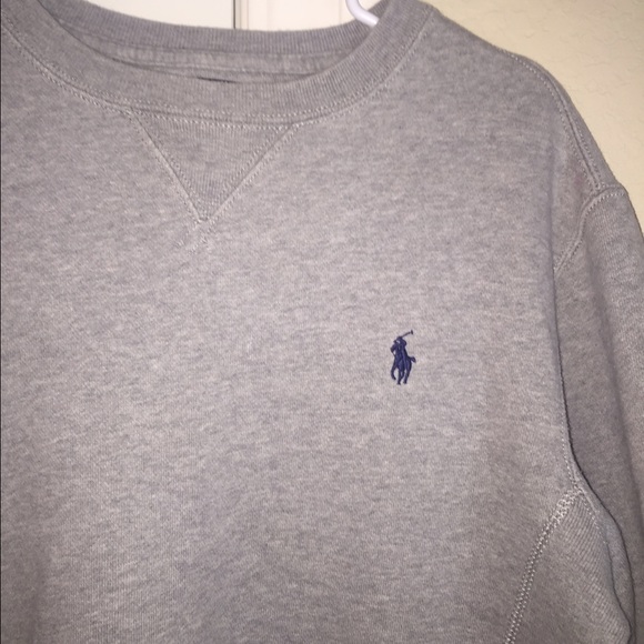 Men's polo sweatshirt!