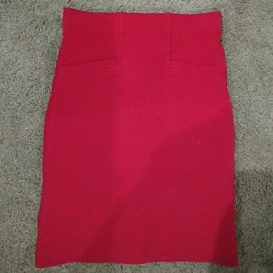 Anthropologie Textured Ponte Skirt by Ganni