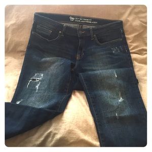 *Price Drop* Gap boyfriend crop length jeans