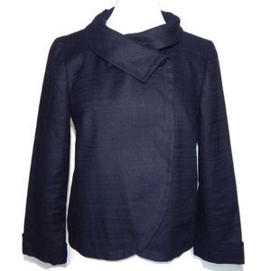 J.crew dark Blue ottoman aubrey blazer
