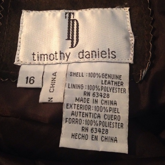 Vintage Brown Suede Pants Leather 16 - Picture 4 of 5