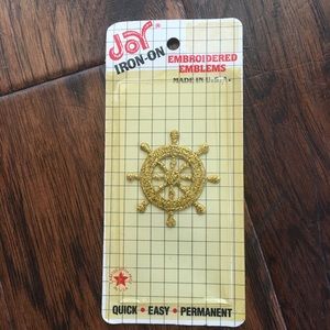 a helm iron-on patch