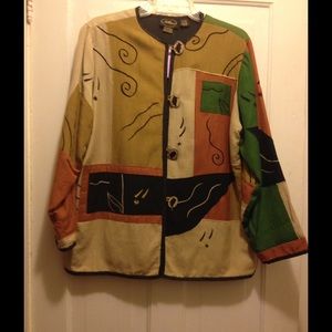 Vintage 90's Allure Artistic Jacket