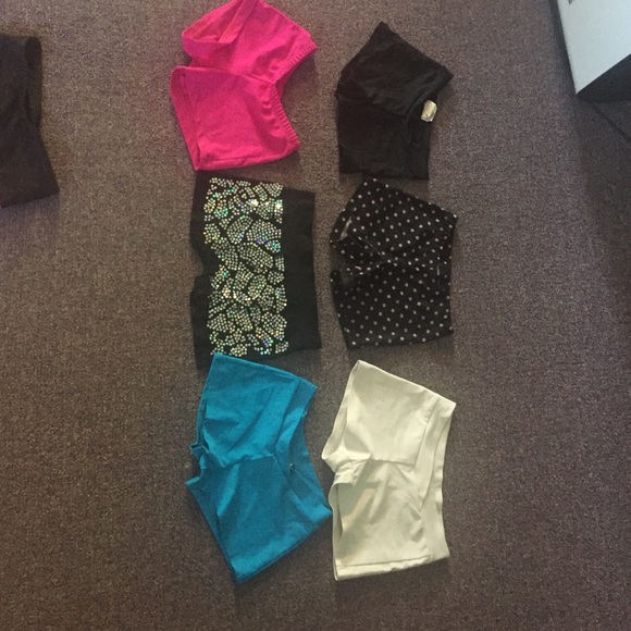Dance gymnastics or cheer shorts