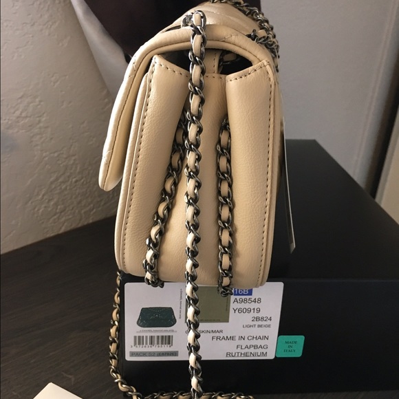 NEW Chanel Frame in Chain Flap Bag - Picture 3 of 4