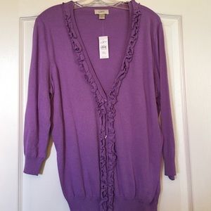 Ann Taylor loft cardigan. With tags