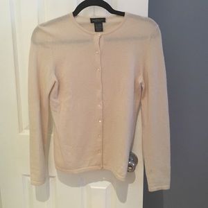 Real Cashmere cream sweater