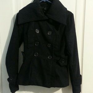 Miss London black fall/winter jacket
