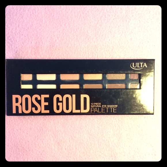 Rose gold ultra natural eye shadow palette