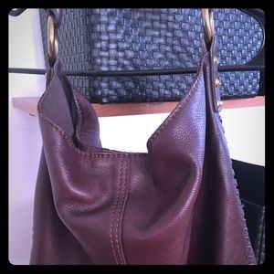 Lucky Hobo Whipstitch Bag