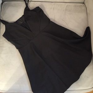 Black Strappy Mini Dress