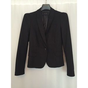 Zara Double Crepe Blazer