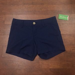NWT Navy Blue Lilly Pulitzer "The Callahan" Shorts
