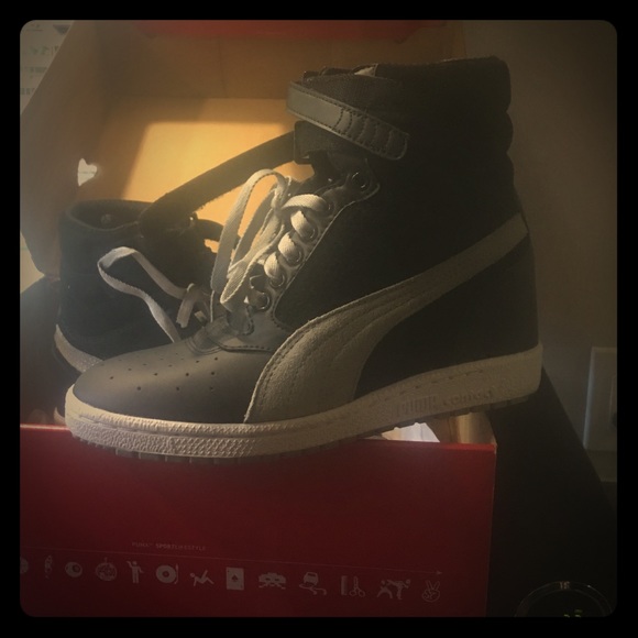 Puma wedge sneakers