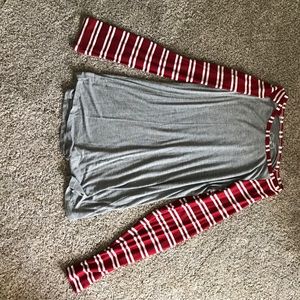 Striped baseball tee