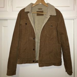 Brandy Melville jacket with fur