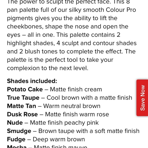 Gorgeous Cosmetics Contour 8 Pan Palette-NWT! - Picture 2 of 4