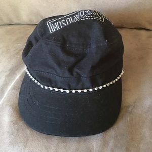 Women's Harley Davidson rhinestone hat