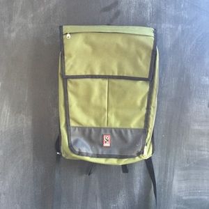 Dark green Chrome backpack