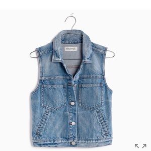 Madewell The Pocket Jean Vest