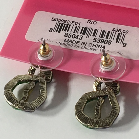 💓 Betsey Johnson Rio Snake Earrings - Picture 6 of 10