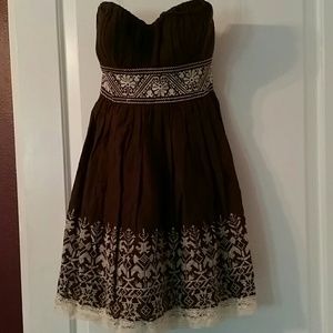 Speechless brown dress