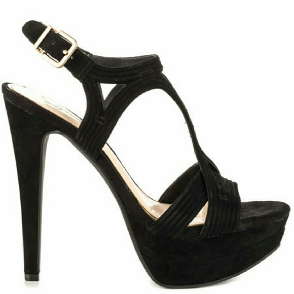 Jessica Simpson Black Heels - Picture 3 of 3