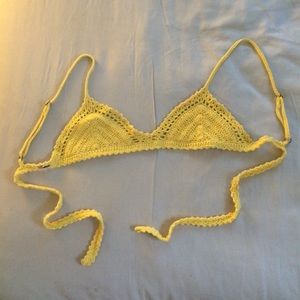 She Made Me Crochet Swim Top