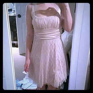 Beige Winter Formal/Prom dress